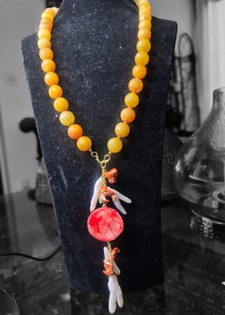 collier en citrine